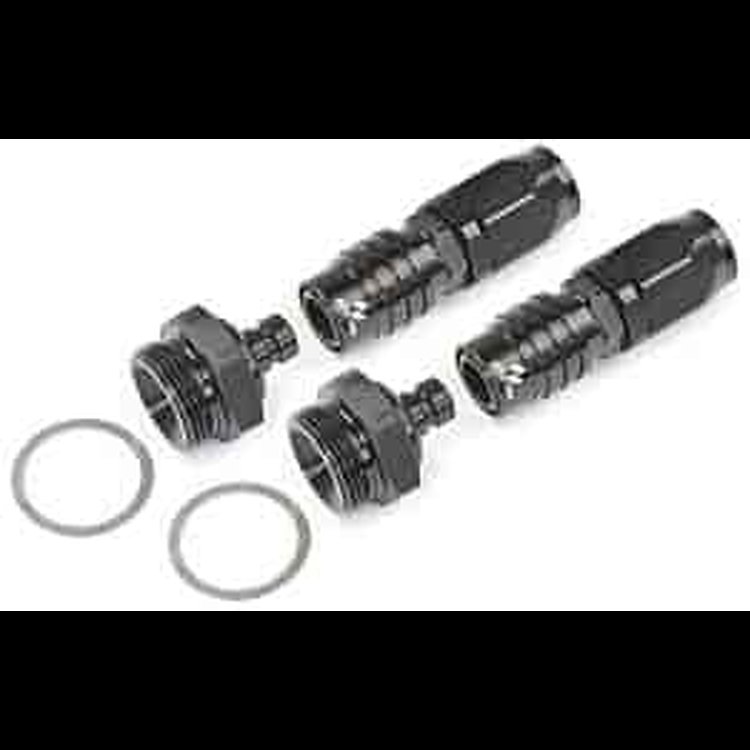 Carburetor Fitting Kit (2) -6 AN Straight Sockets