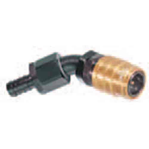 2000 Series Socket -6AN 45° Hose Barb End