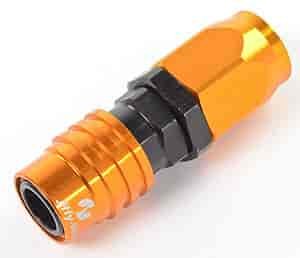 2000 Series Socket -4AN Straight Reusable Nut Hose End