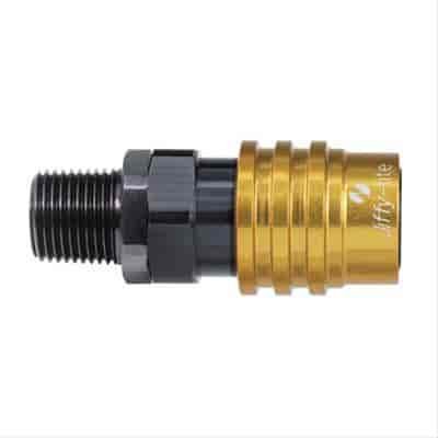 Socket 1/8IN. NPT Male- Valved EPDM Seals Black
