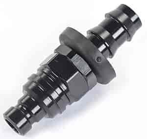 2000 Series Plug -6AN Straight Push Lock Hose End