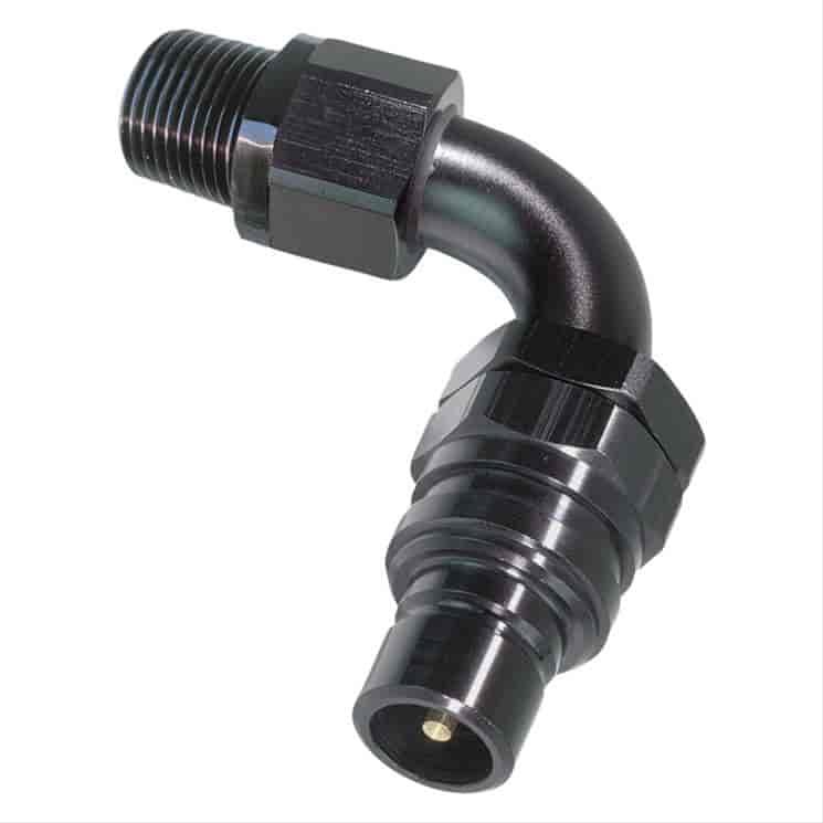 90DEG Elbow- Plug with 1/8IN. NPT- Valved Buna Seals
