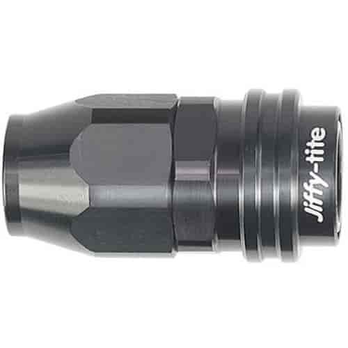 20 Series Socket -4AN Straight Reusable Nut Hose End