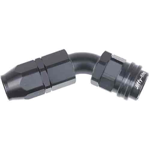 20 Series Socket -4AN 45° Reusable Nut Hose End