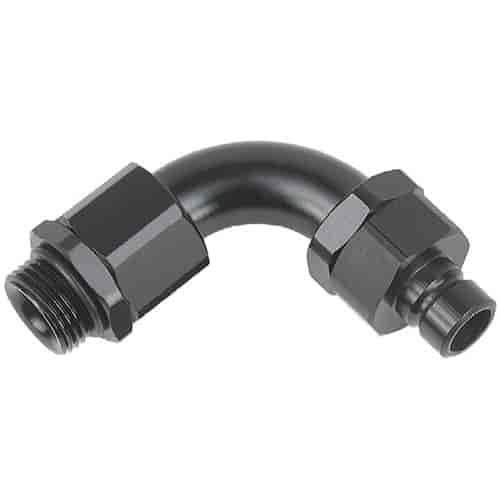 20 Series Plug -4AN 90° Male O-Ring Boss Fitting