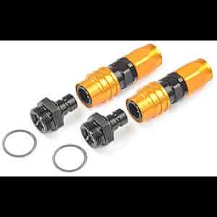 Carburetor Fitting Kit (2) -8 AN Straight Sockets