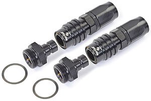 Carburetor Fitting Kit (2) -8 AN Straight Sockets