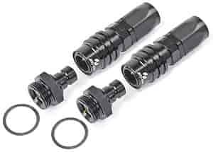 Carburetor Fitting Kit (2) -8 AN Straight Sockets