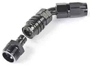 Carburetor Fitting Kit (1) -8 AN 45 Degree Socket