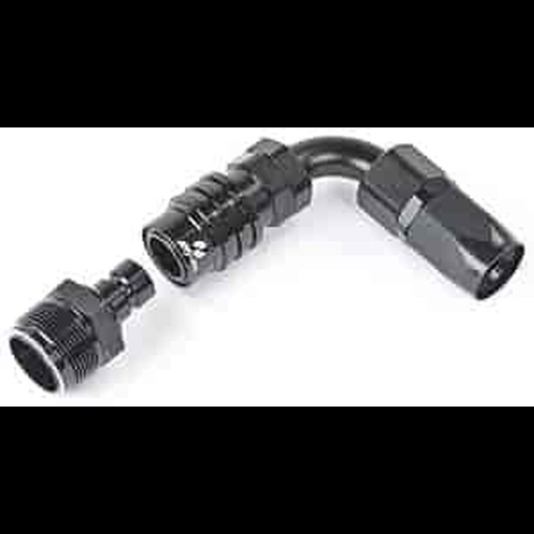 Carburetor Fitting Kit (1) -8 AN 90 Degree Socket