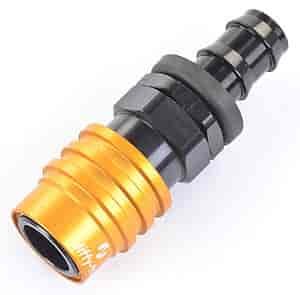 3000 Series Socket -8AN Straight Push-Lock Hose End