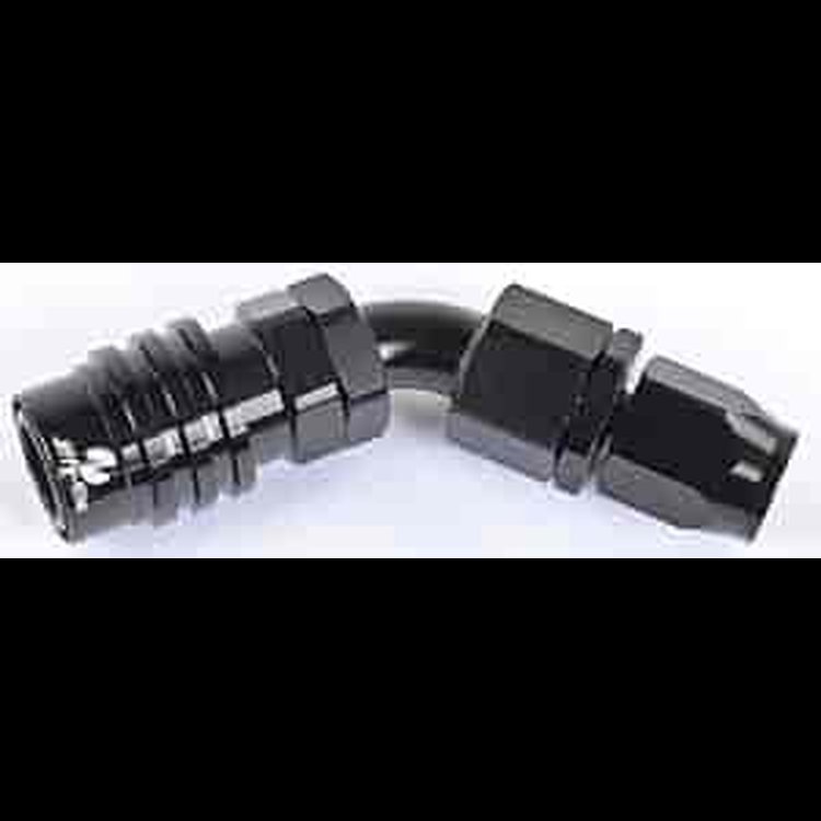 3000 Series Socket -6AN 45° Reusable Nut Hose End