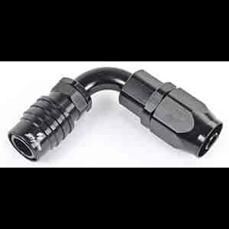 3000 Series Socket -6AN 90° Reusable Nut Hose End