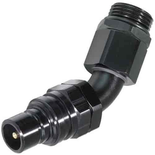 3000 Series Plug -8AN 45° Male O-Ring Boss Fitting