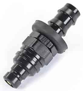 3000 Series Plug -6AN Straight Push Lock Hose End