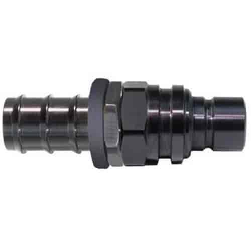 3000 Series Plug -6AN Straight Push Lock Hose End