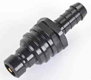 3000 Series Plug -8AN Straight Hose Barb End