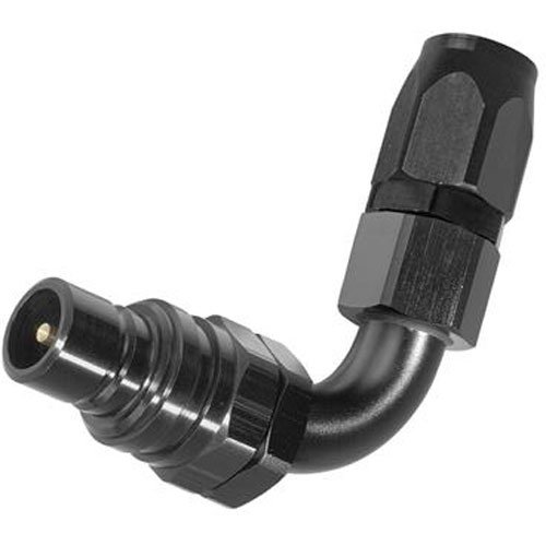 3000 Series Plug -6AN 90° Reusable Nut Hose End