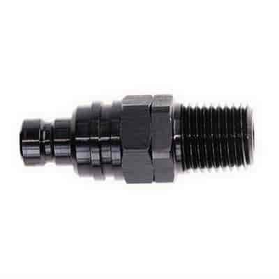 Plug 1/4IN. NPT Male- Valved- Buna Seals