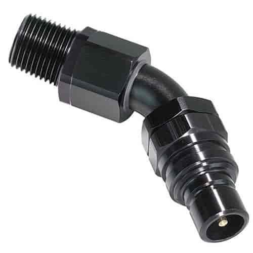 3000 Series Plug 1/4". NPT 45° Male Fitting