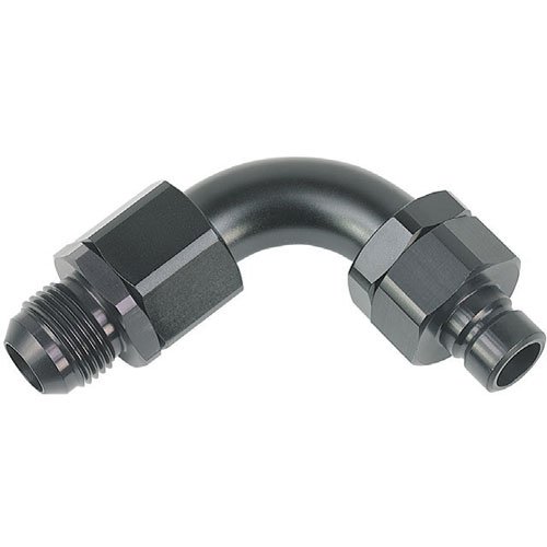 40 Series Plug -6AN 90° Male AN Fitting