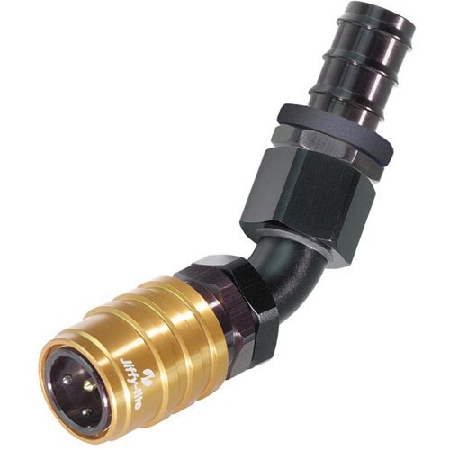 5000 Series Socket -10AN 45° Push-Lock Hose End