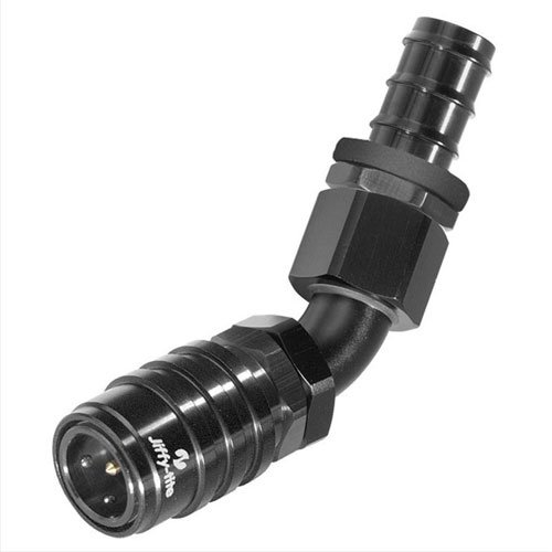 5000 Series Socket -10AN 45° Hose Barb End