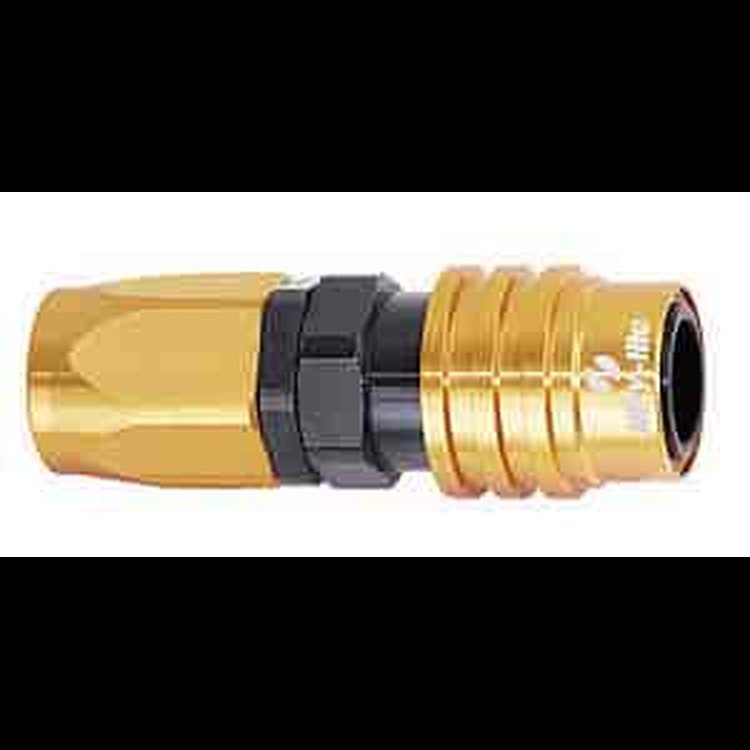 5000 Series Socket -8AN Straight Reusable Nut Hose End