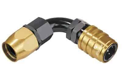 90DEG Elbow- Socket -10 AN Re-usable Nut- Non- Valved- Buna Seals