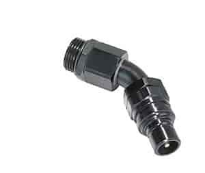 5000 Series Plug -8AN 45° Male O-Ring Boss Fitting