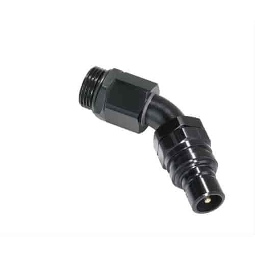 5000 Series Plug -12AN 45° Male O-Ring Boss Fitting