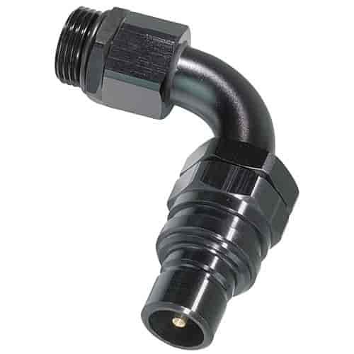 5000 Series Plug -12AN 90° Male O-Ring Boss Fitting