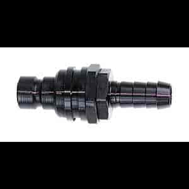 5000 Series Plug -10AN Straight Hose Barb End