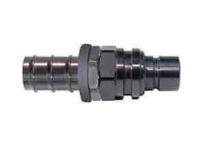5000 Series Plug -12AN Straight Push Lock Hose End