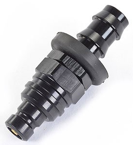5000 Series Plug -12AN Straight Push Lock Hose End