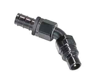 5000 Series Plug -12AN 45° Push Lock Hose End