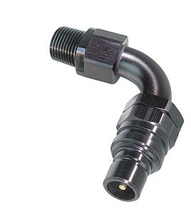 5000 Series Plug 1/2". NPT 90° Male Fitting