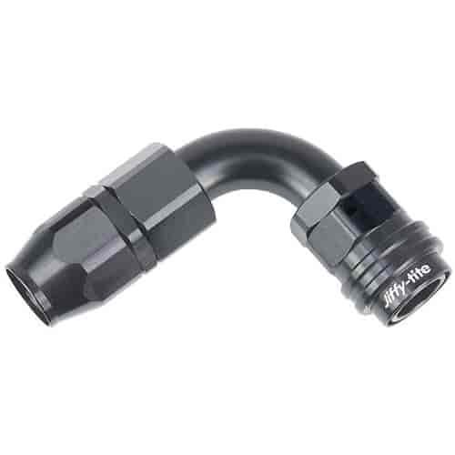 60 Series Socket -12AN 90° Reusable Nut Hose End