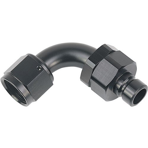 80 Series Plug -12AN 90° Female AN Fitting