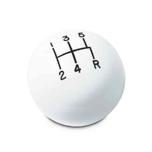 WHITE 5-SPEED HURST SHIFT
