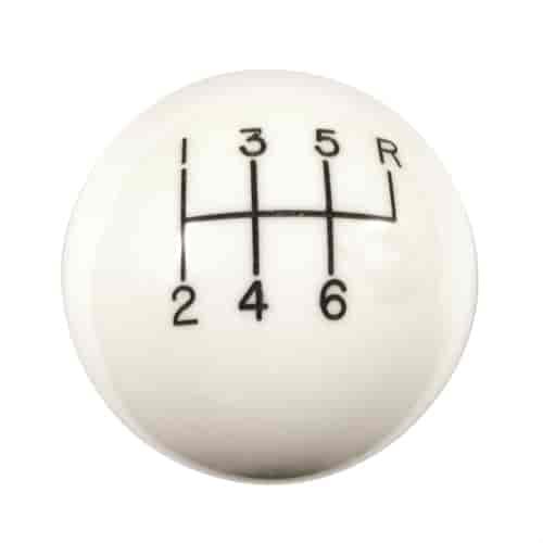 WHITE 6-SPEED HURST SHIFT