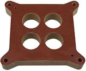 Phenolic Carburetor Spacer 4 Hole, Straight Bores