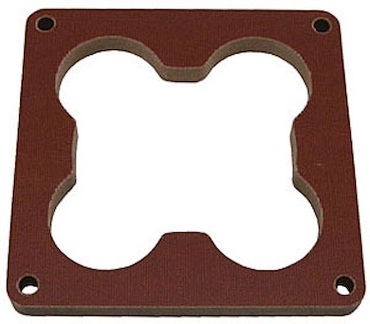 Phenolic Carburetor Spacer Cloverleaf Open Plenum
