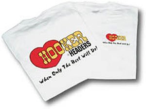 White Hooker Headers T-Shirt Small