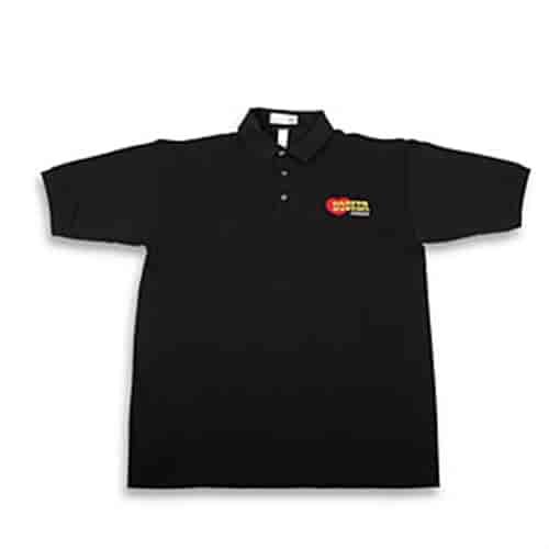 Black Hooker Headers Polo Shirt Medium