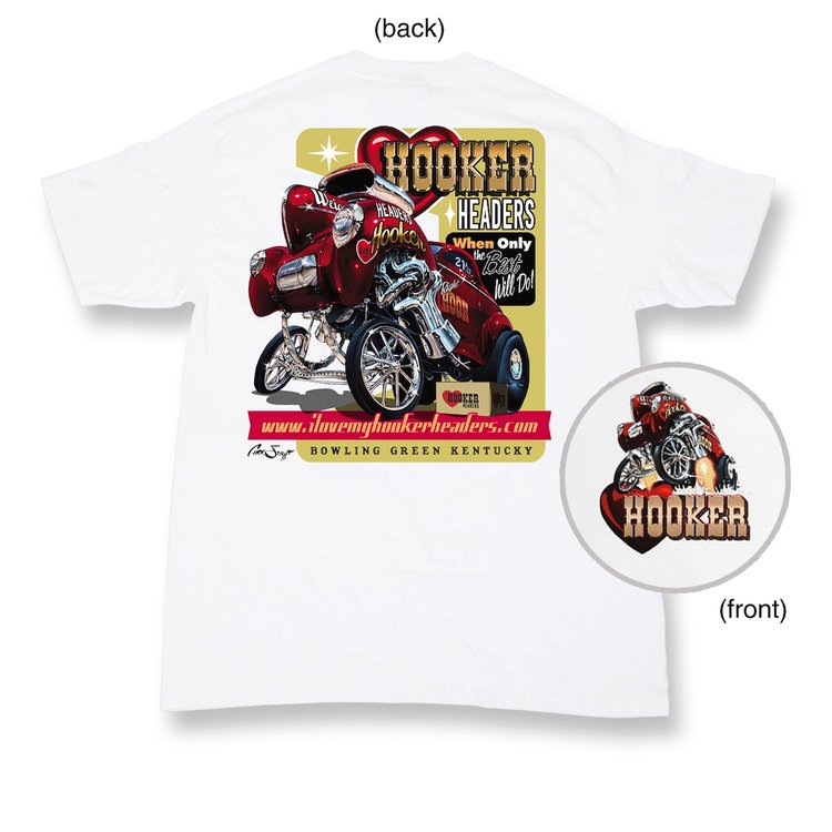 Hooker Willys Retro T-Shirt Large