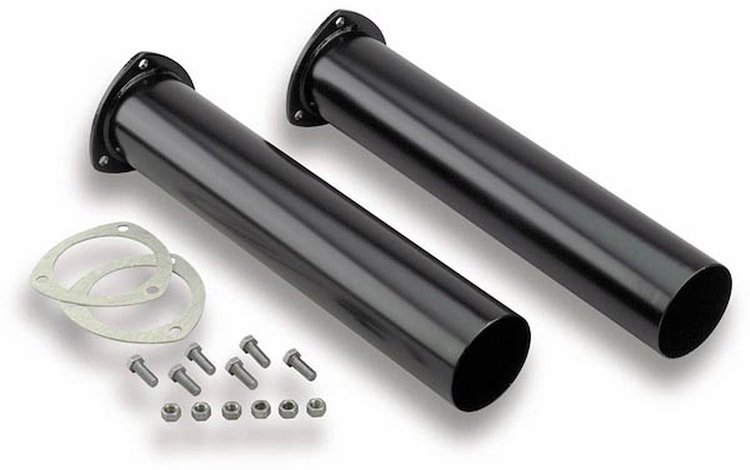 Bolt-On Collector Extensions (2) 3" ID x 18" Long Extensions