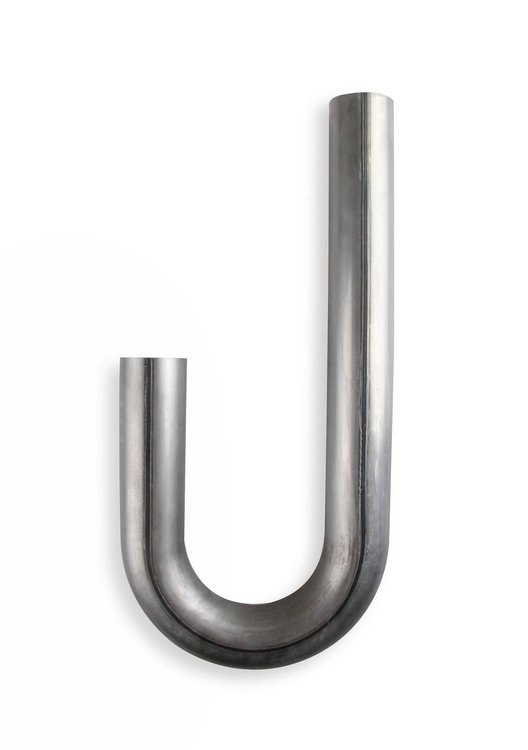 Mandrel J-Bend - Mild Steel Tube OD: 2-1/4"