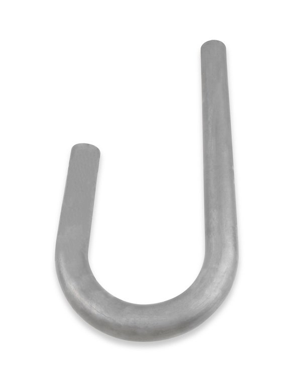 Mandrel J-Bend - Mild Steel Tube OD: 1-3/4"