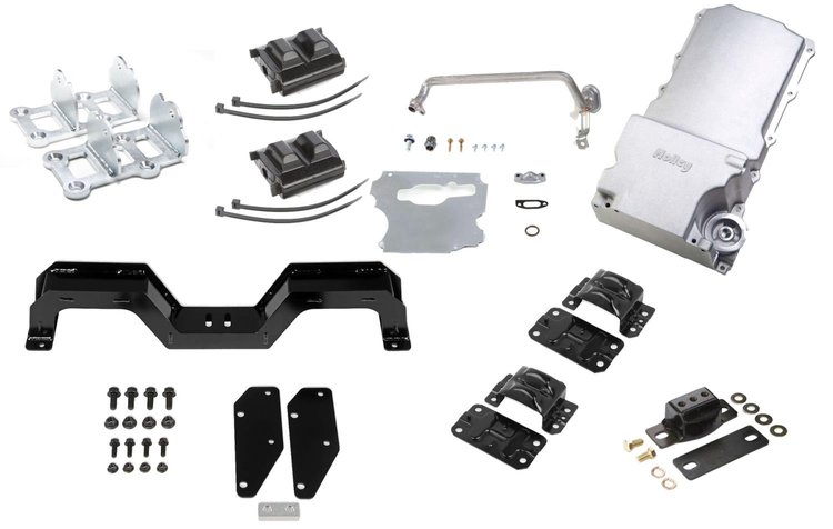LS Engine Swap Mount Bracket Kit, 4L60E Transmission